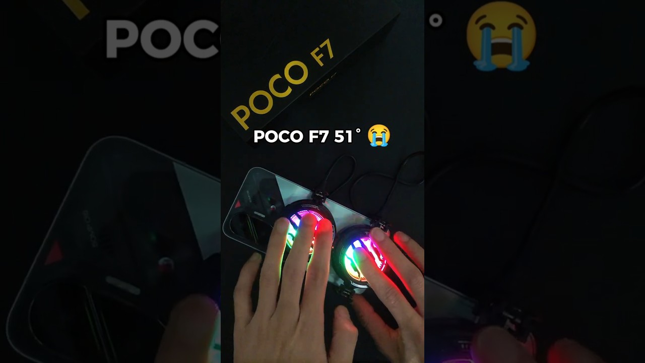 POCO F7 51&deg;? 😭😭