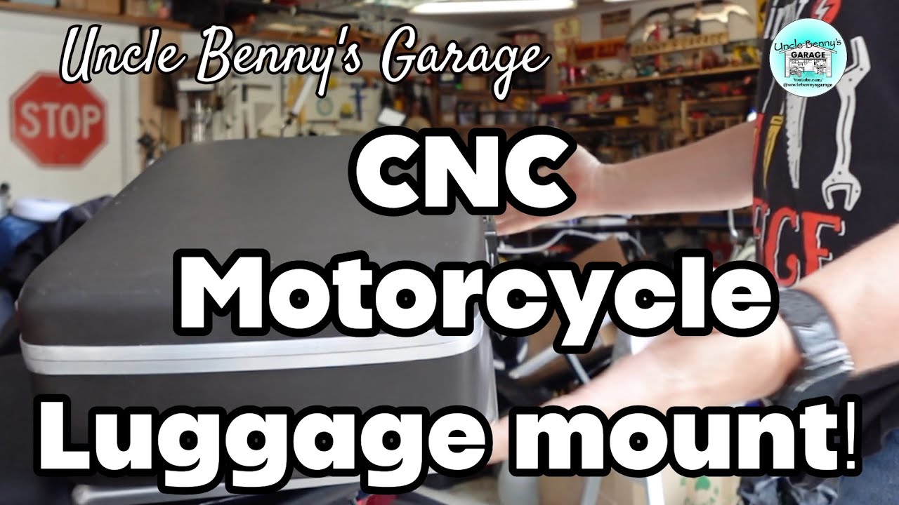 EP 51 Making a CNC motorcycle trunk and mount for a Kawasaki KLR 650   HD 720p