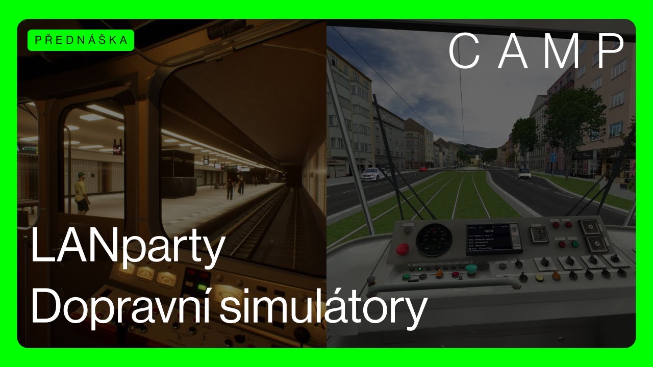 LANparty 🕹️ Dopravní simulátory | Back in Service & Simt Simulator