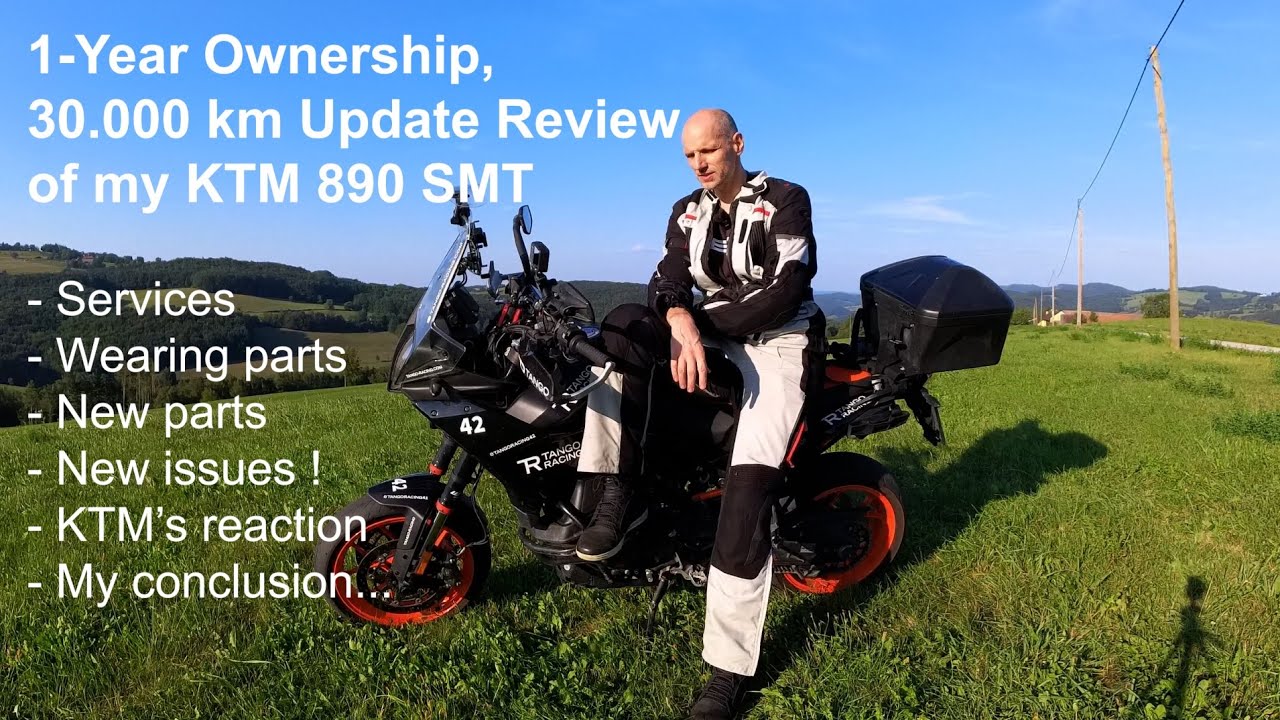 KTM 890 SMT - 30.000km, 1-Year Ownership, Problems - 60.000km Service and Update (see description!)
