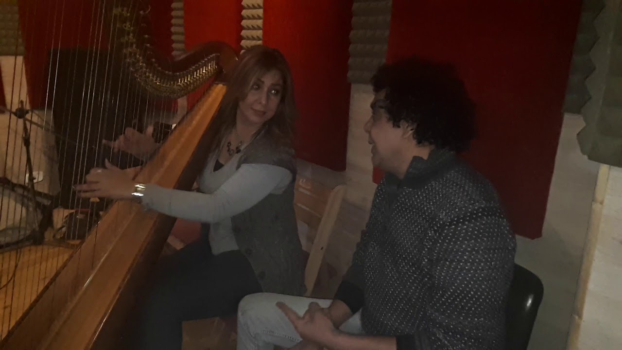 شمس المغيب .#محمد منير .#ياسمين الحربي#harp