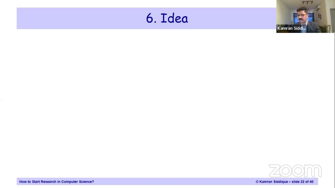 How to Start Research in Computer Science