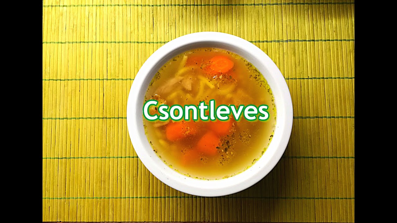 Retro konyha - csontleves recept