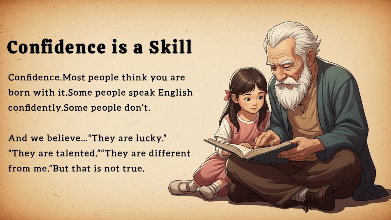 Confidence Is a Skill – Learn English Calmly and Confidently