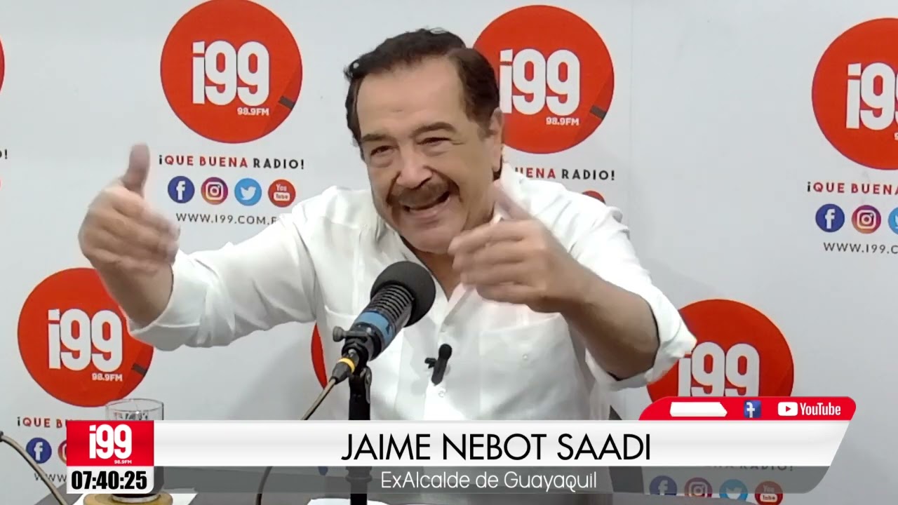 JAIME NEBOT SAADI - EX ALCALDE DE GUAYAQUIL - 22 06 23