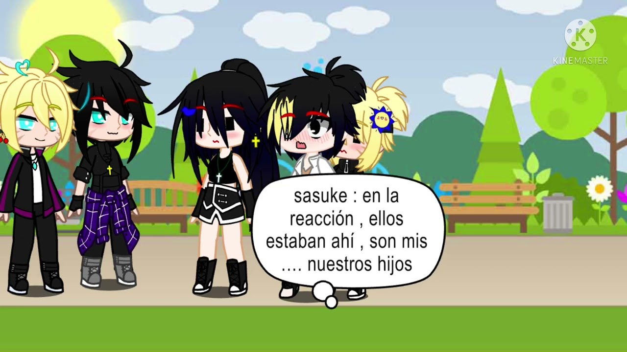 Naruto shippuden conocen a sus hijos || sasunaru || obikaka|| Shiita ||sakuhina || 1/??||