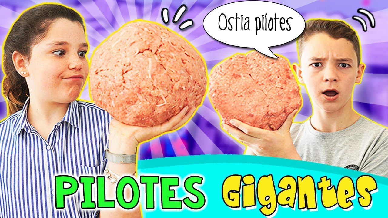🍽 COCINAMOS PILOTES GIGANTES en la CUARENTENA 👨‍🍳 La RECETA de MIQUEL MONTORO ¡Comida EXTREMA!