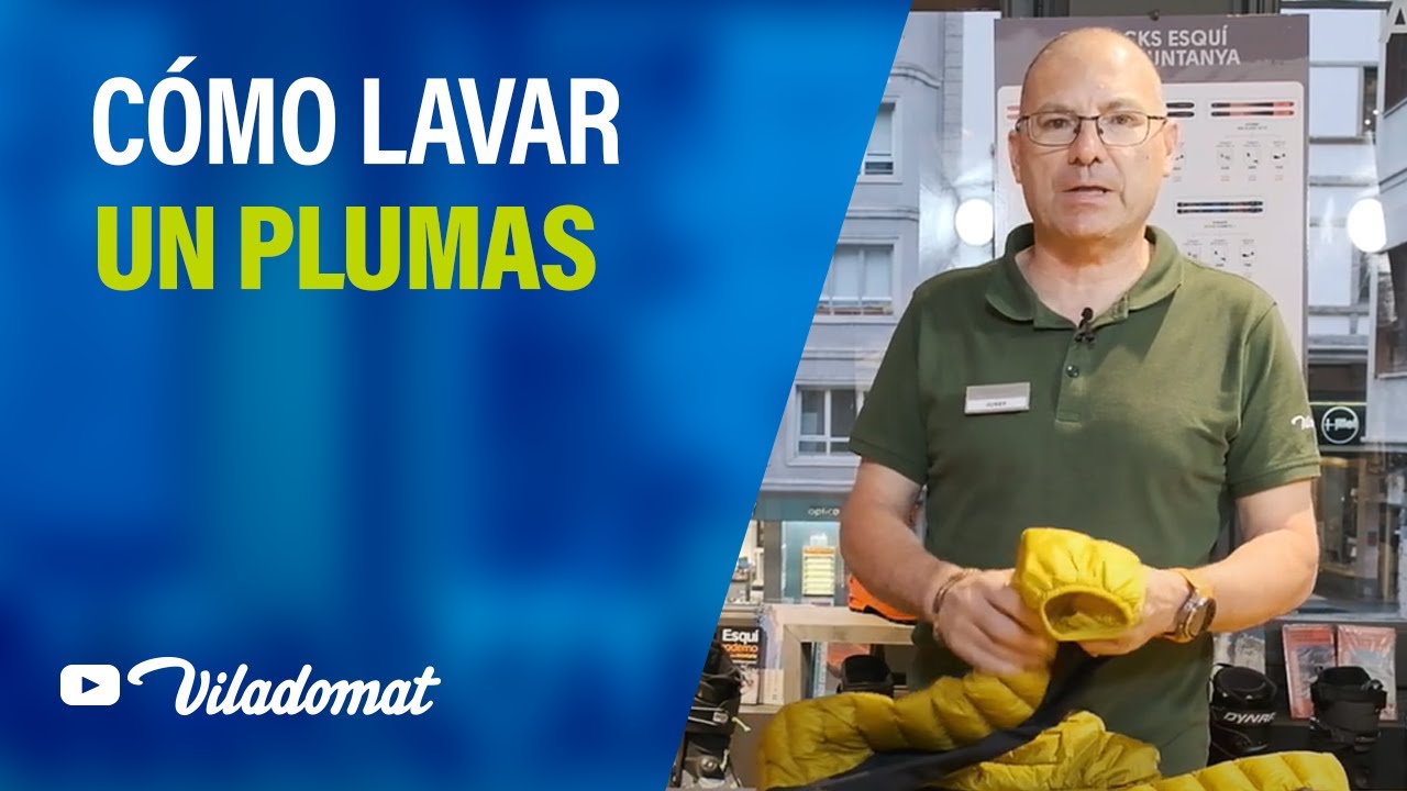 CÓMO LAVAR UNA CHAQUETA DE PLUMAS
