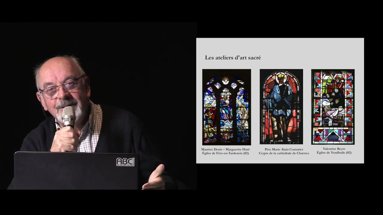 Le vitrail religieux en France de 1919 à 1990 - Par Jean-Pierre Blin