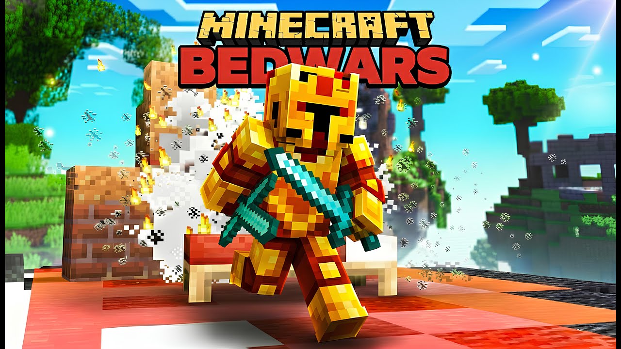 INSANE 1v4 & CHASING AROUND PEOPLE IN BEDWARS