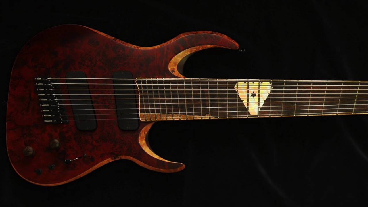 Waghorn Guitars Corax W9 (Fanned Fret 9 String Guitar)