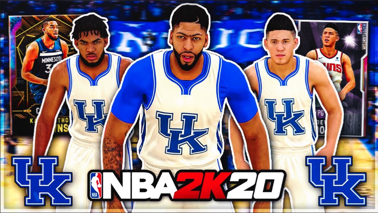 ALL TIME KENTUCKY SQUAD!! Opal Booker, Kat & AD!! - NBA 2k20 MyTEAM Squad Builder
