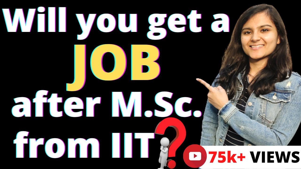Does M.Sc. from IIT guarantee you a JOB ? 🔥 || IIT-JAM