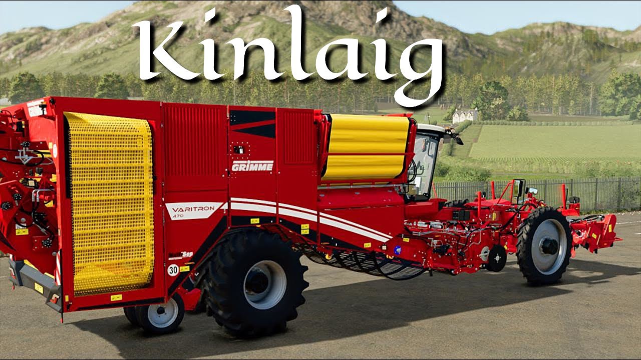 Мы купили комбайн, так что сегодня начинается уборка урожая. День 49 | Кинлайг | FS25 | FarmingSi...