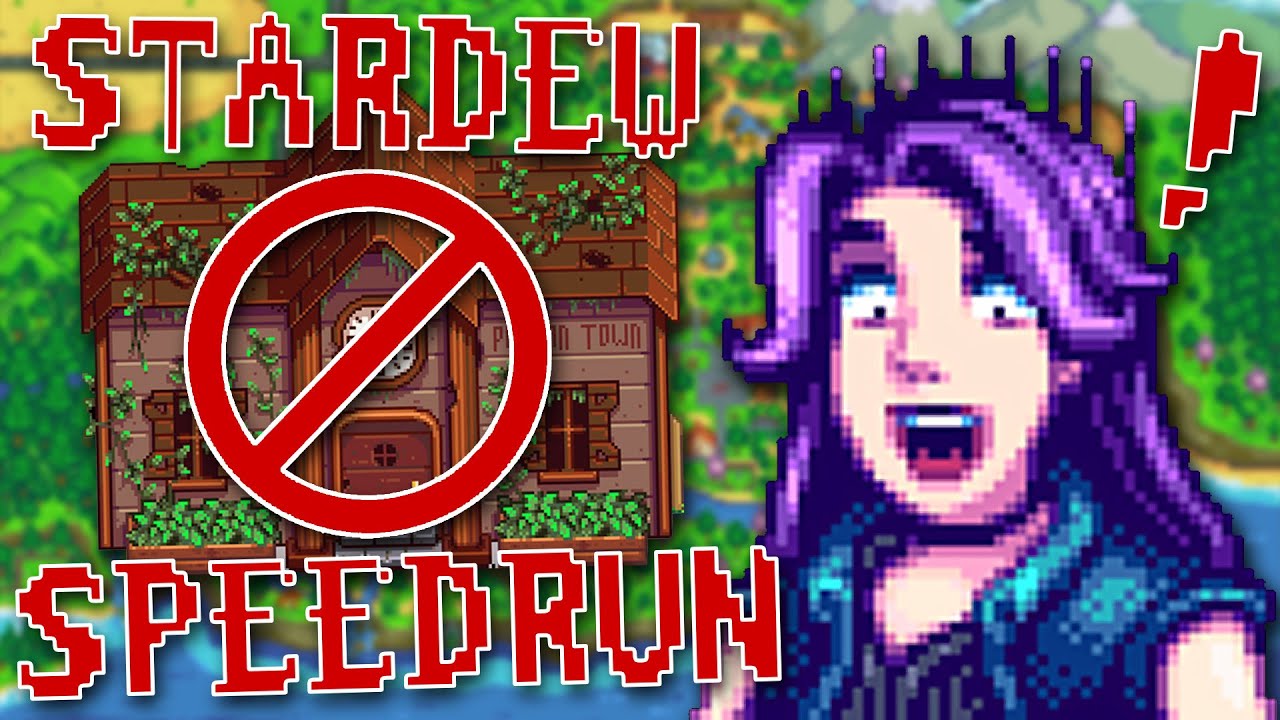 community center speedrun UNDER 4 HOURS | #stardewvalley