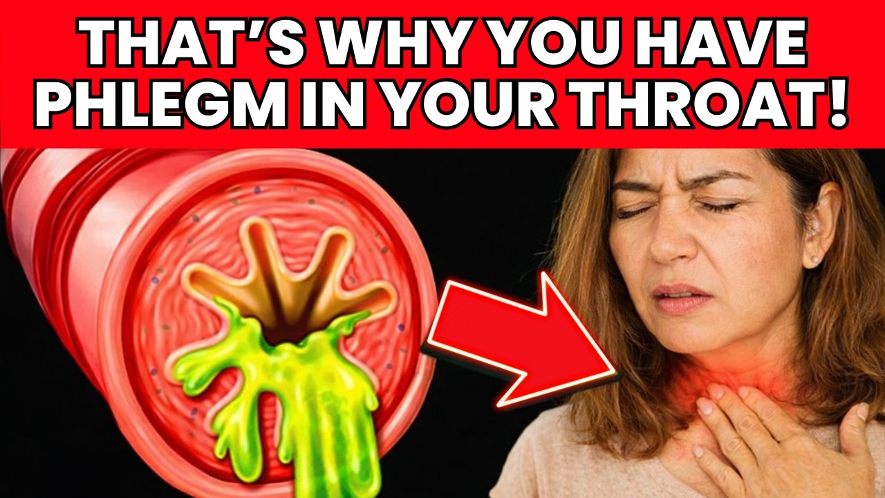 The REAL Cause of PERSISTENT PHLEGM (Dangerous mucus in the throat)