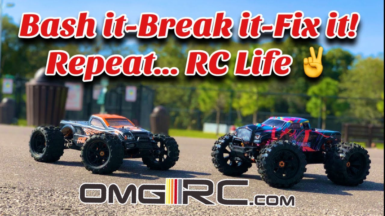 DHK HOBBY MAXIMUS 1/8 4WD 4S & Eachine EAT02 1/8 4WD 4S OMGRC.com