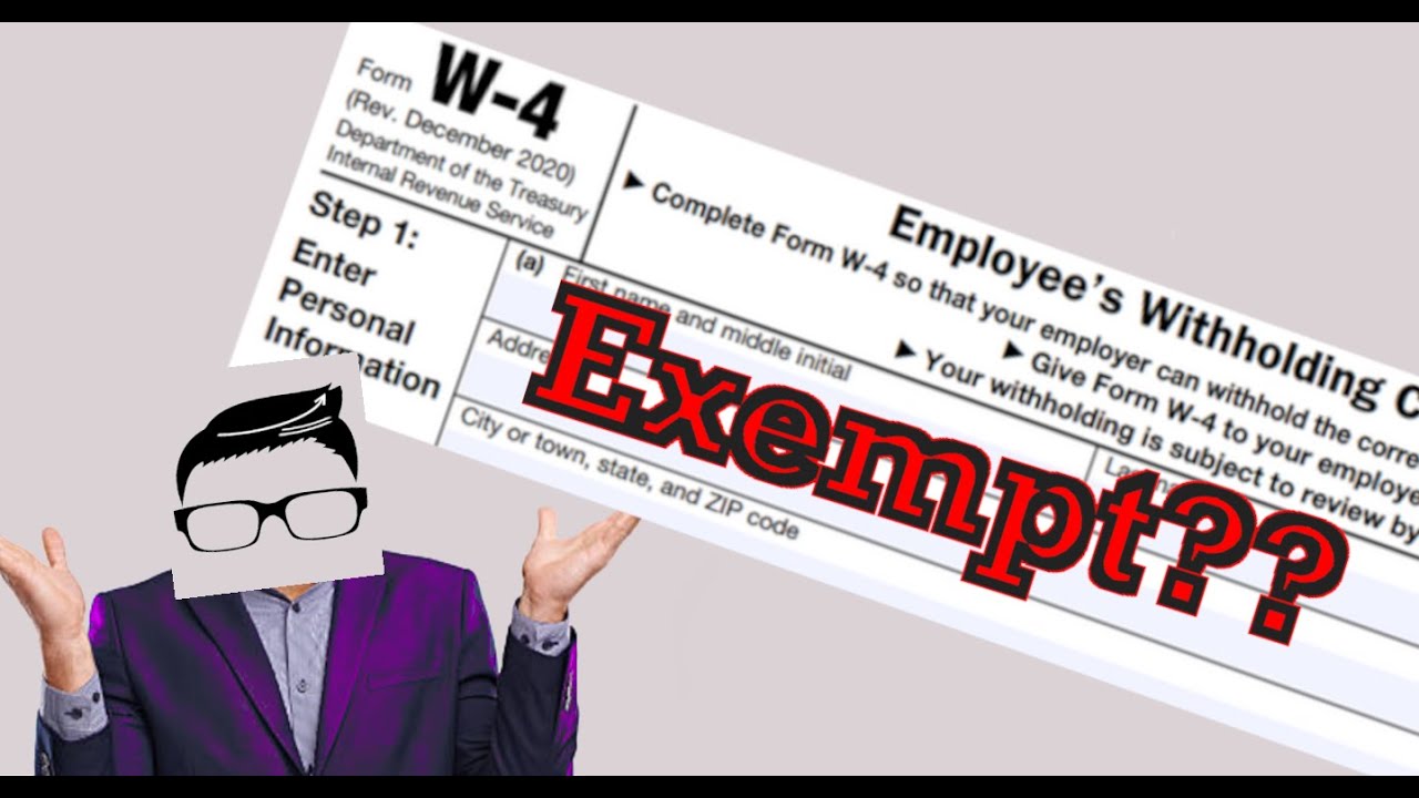Should You File 'Exempt' on Your W4?