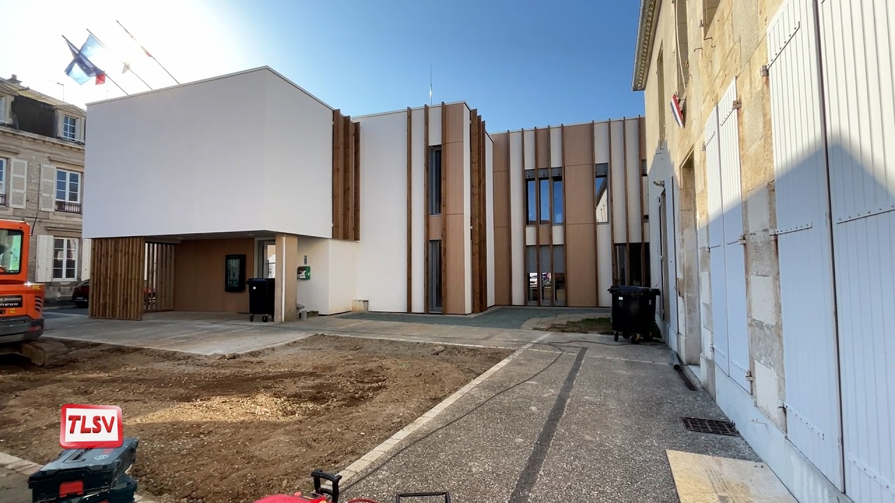 À Luçon, la rénovation de l’hôtel de ville touche à sa fin