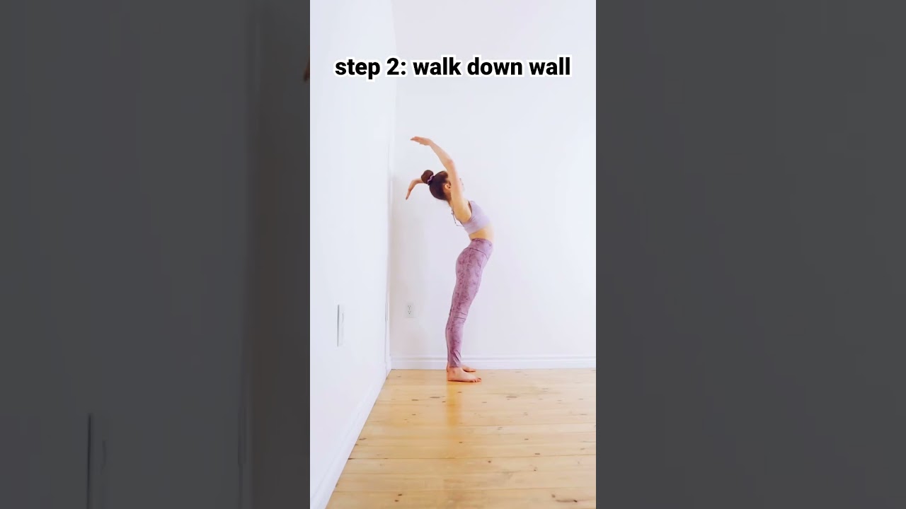 How to fall into a Backbend #shorts