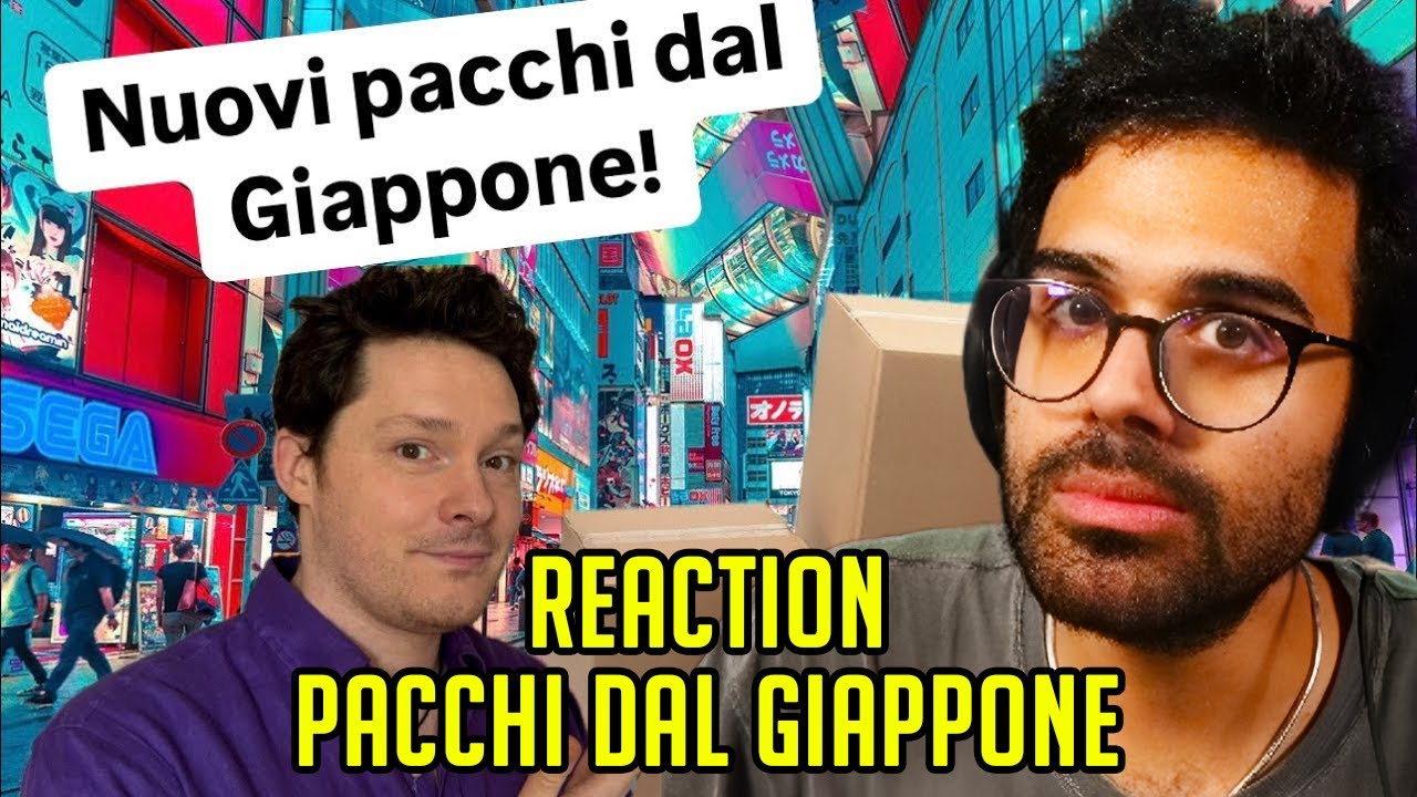 🇯🇵 DARIO MOCCIA REAGISCE A 88ZELDAFUN Pacchi dal Giappone