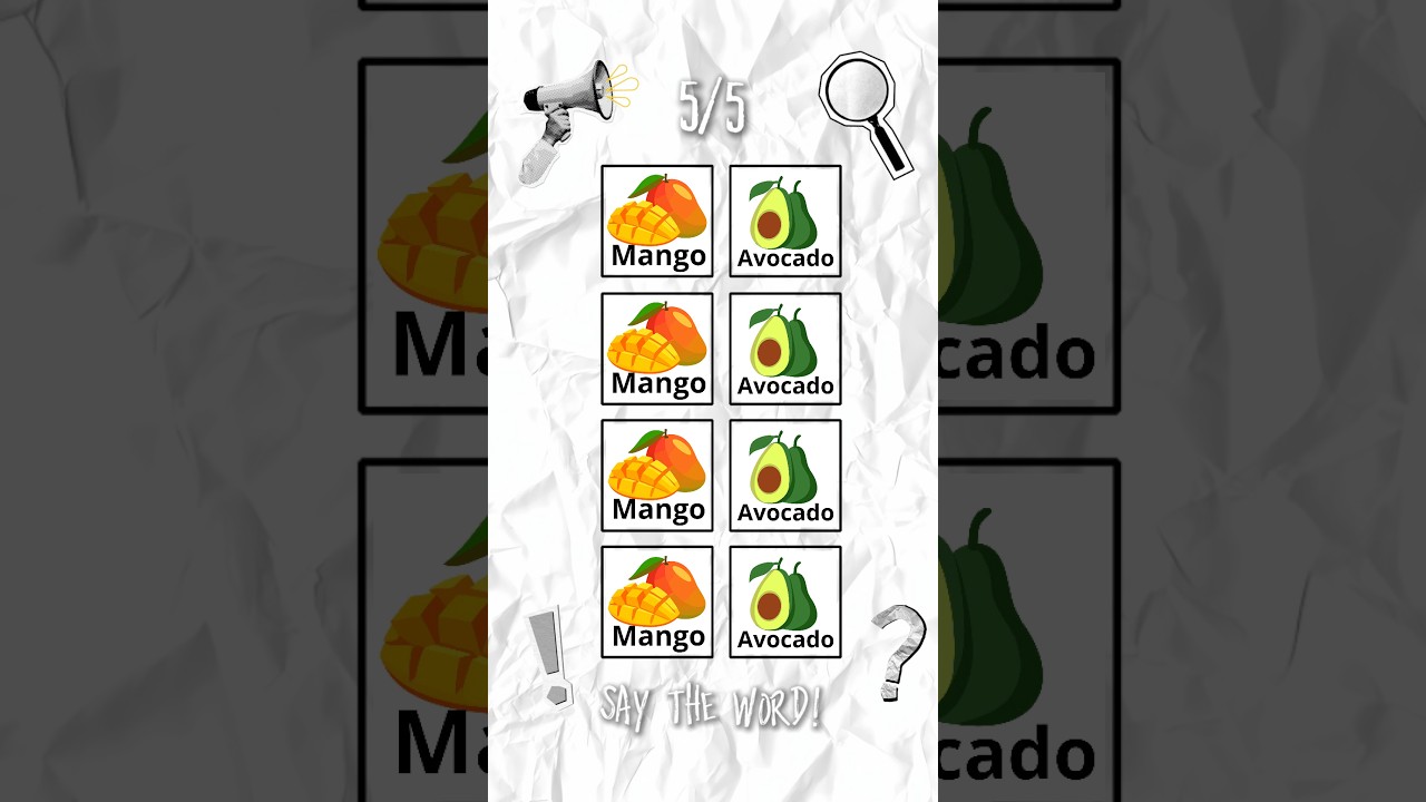 Say The Word On Beat Challenge | Levels 1 &ndash; 5🤩 #saythewordonbeat #kidsasmr