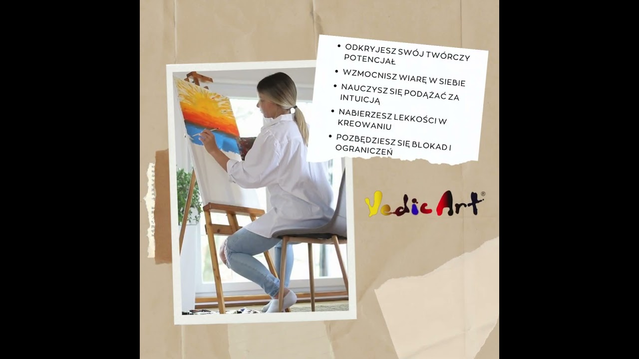 VEDIC ART - zostań kreatorem swojego życia!.    #warsztatymalarstwa #rozwojosobisty #dlakobiet
