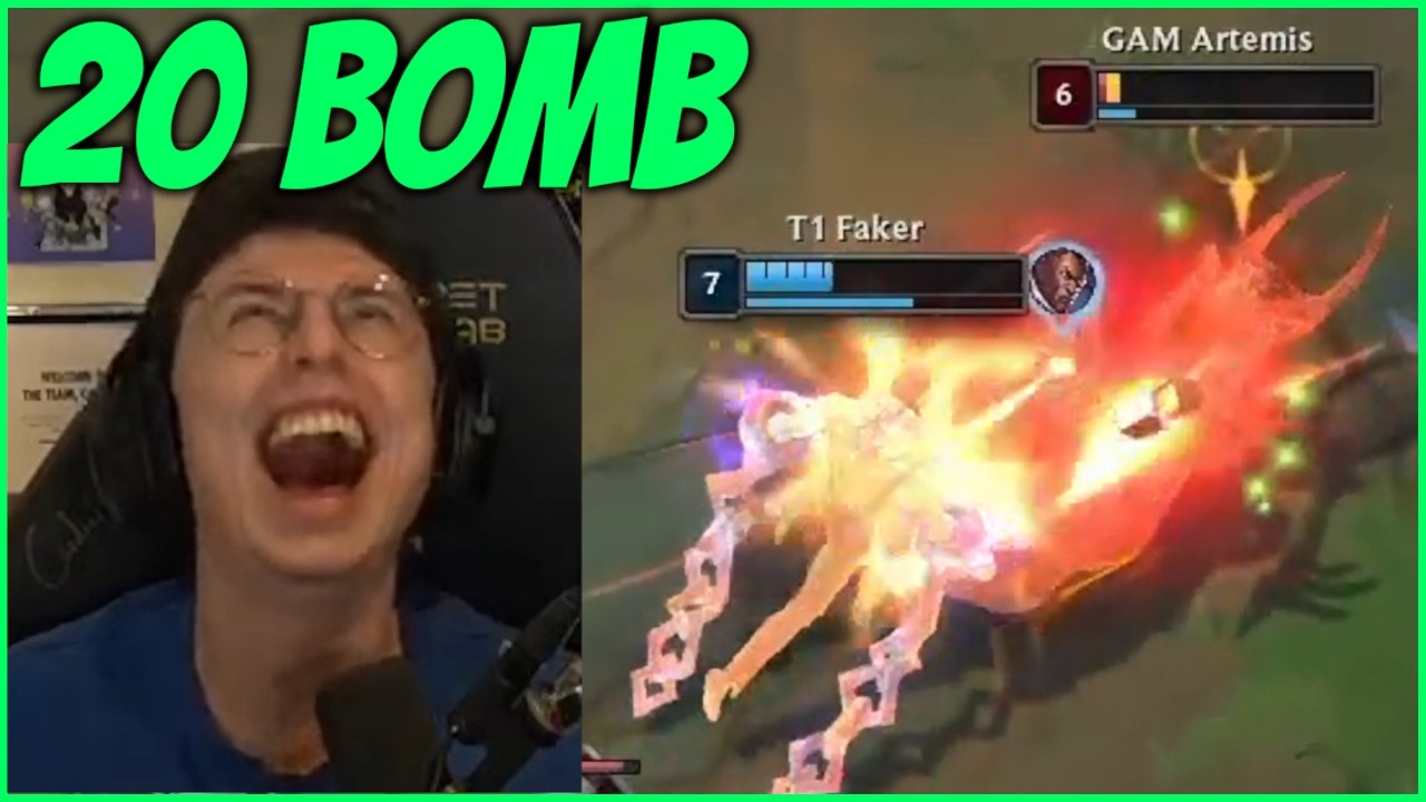 FAKER CLIP FARMS VS GAM