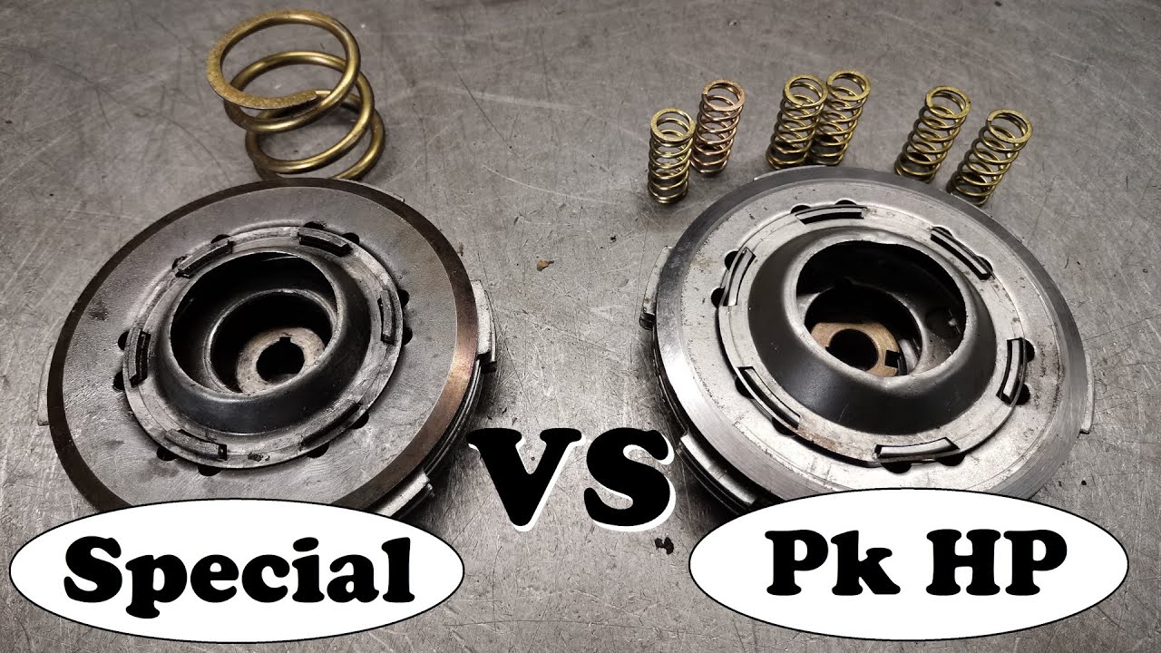 57 - Vespa Smallframe Clutch: Special vs HP