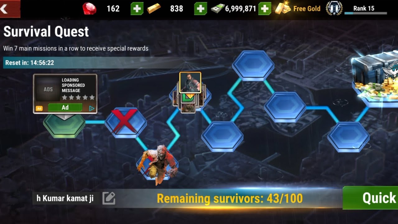 DEAD JUMBO TARGET # MISSION SURVIVAL QUEST# 