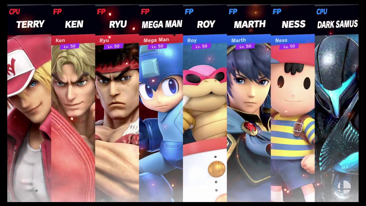 Super Smash Bros Ultimate Amiibo Fights   Terry Request #296 SNK & Capcom vs Alex2.0