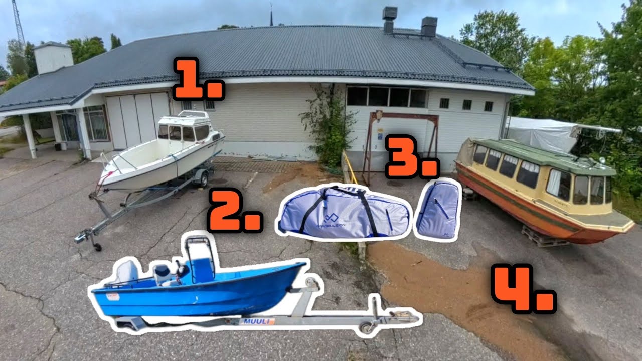 Lähes Kaikki Veneet Myyntiin... Rahat loppu?