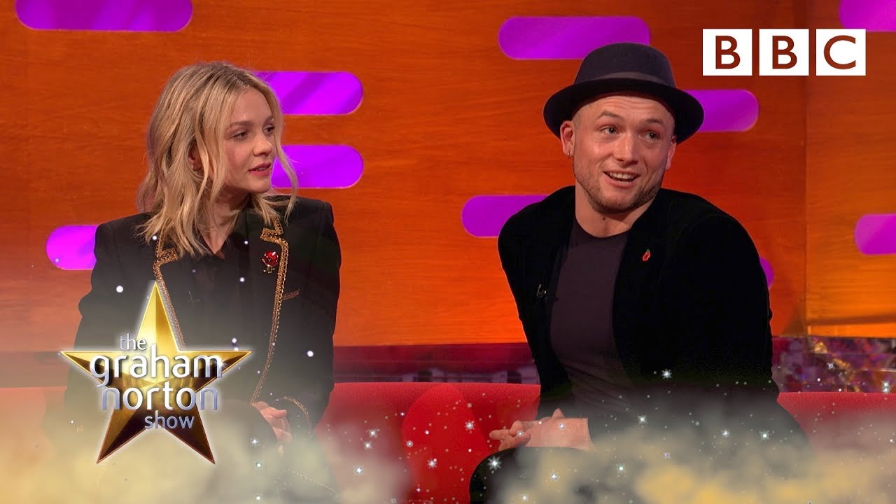 Why Elton John gave Taron Egerton a diamond earring - BBC