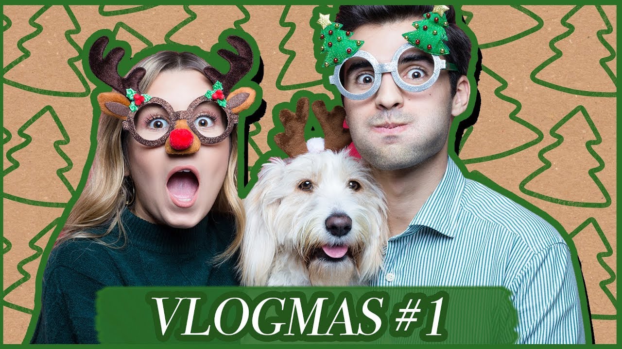 A NOSSA PRIMEIRA SESSÃO DE NATAL! - VLOGMAS #1 | Inês Rochinha