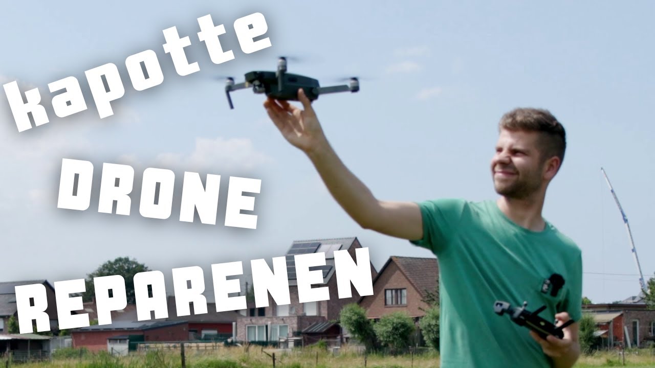 Drone reparatie Van Kapot naar Nog Kapotter 🚁