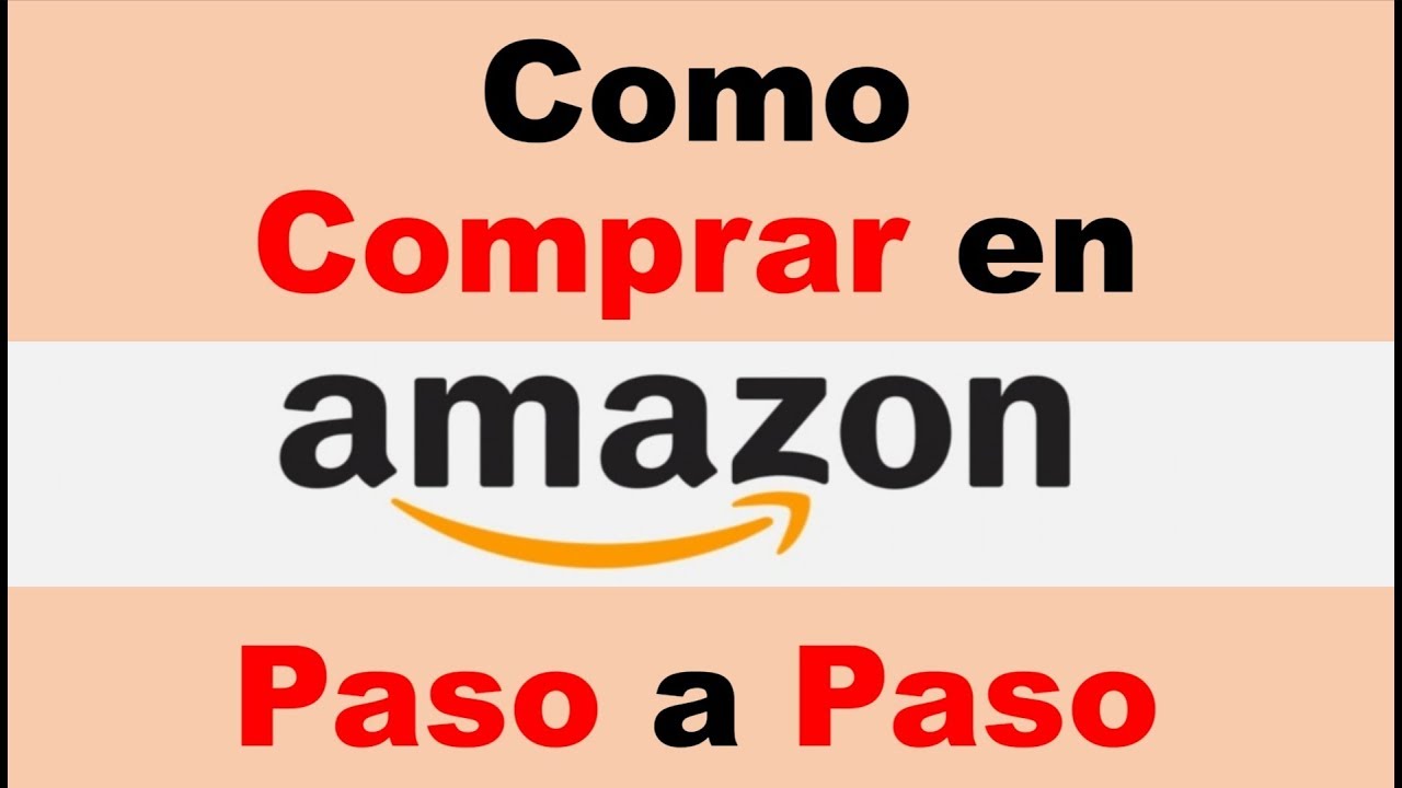 Compras por Internet Amazon 5 pasos fácil rápido y seguro.