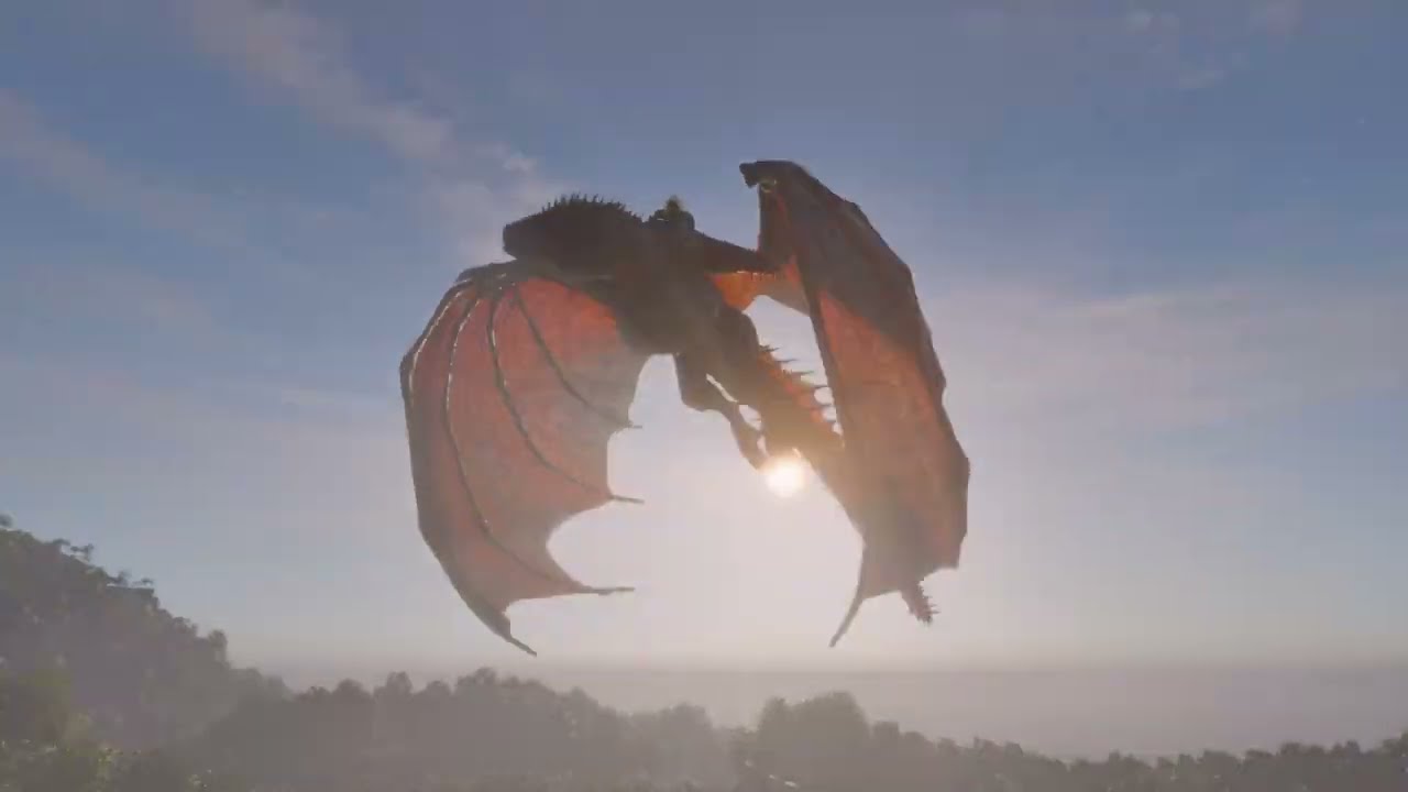 Voando com o MOD Dragon Game Of Thrones (GOT) ARK Survival Ascended