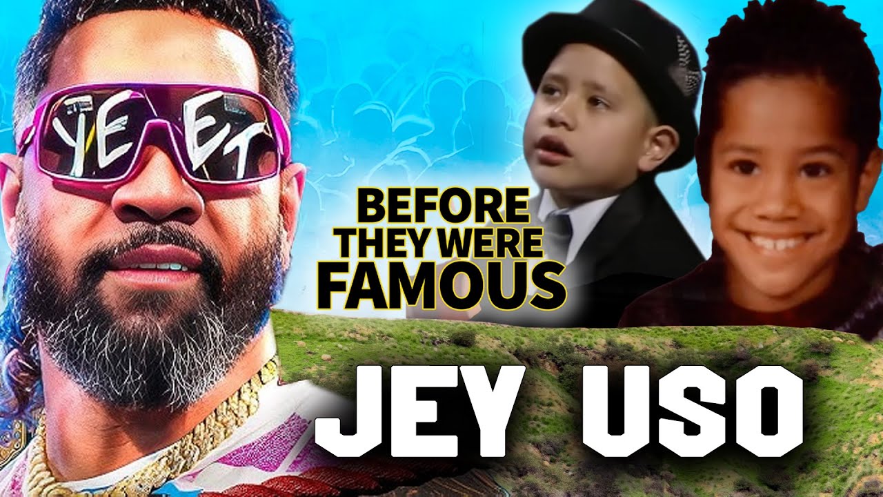 Jey Uso | Before They Were Famous | From Furniture Mover to Heavyweight Champion via Wrestle Mania