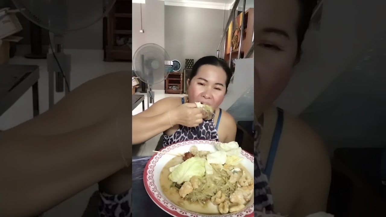 #ตำมะละกอไม่ใส่พริกสดอร่อยมากจ้าแซ่บนัวเหมือนเดิมกับแคบหมูกรอบๆ