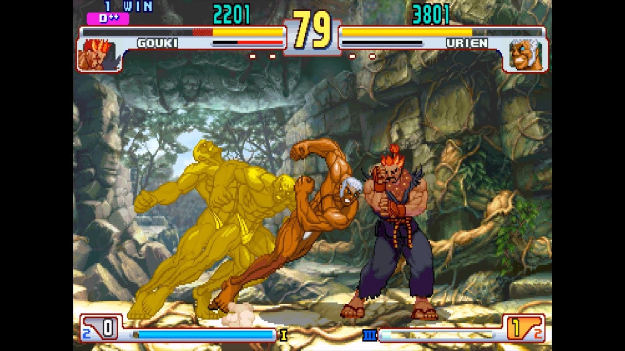3rd Strike: OOSUGI (Gouki) vs. RL Sparda (Urien) Clip2 [60fps]