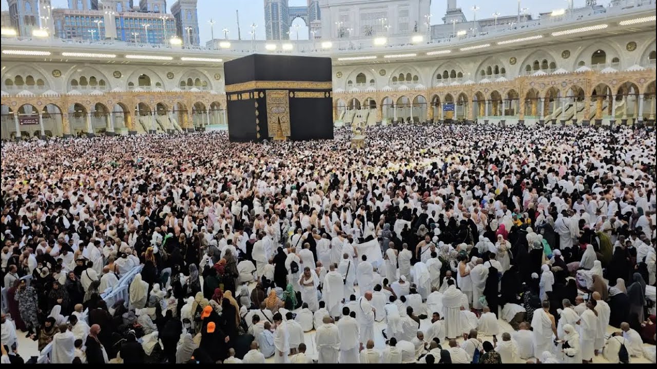 KABA SHARIF HARAM VLOG HAJIYUON SY HARAM AJ FULL HO GIA BHAR KA RSTA BAND10 January 2026
