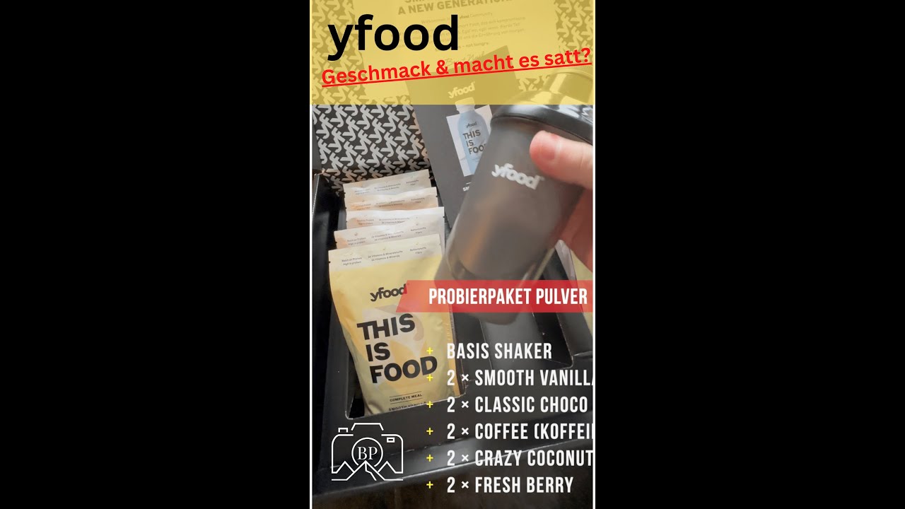 yfood Probierpaket Pulver - Macht es wirklich satt ? Ausprobiert