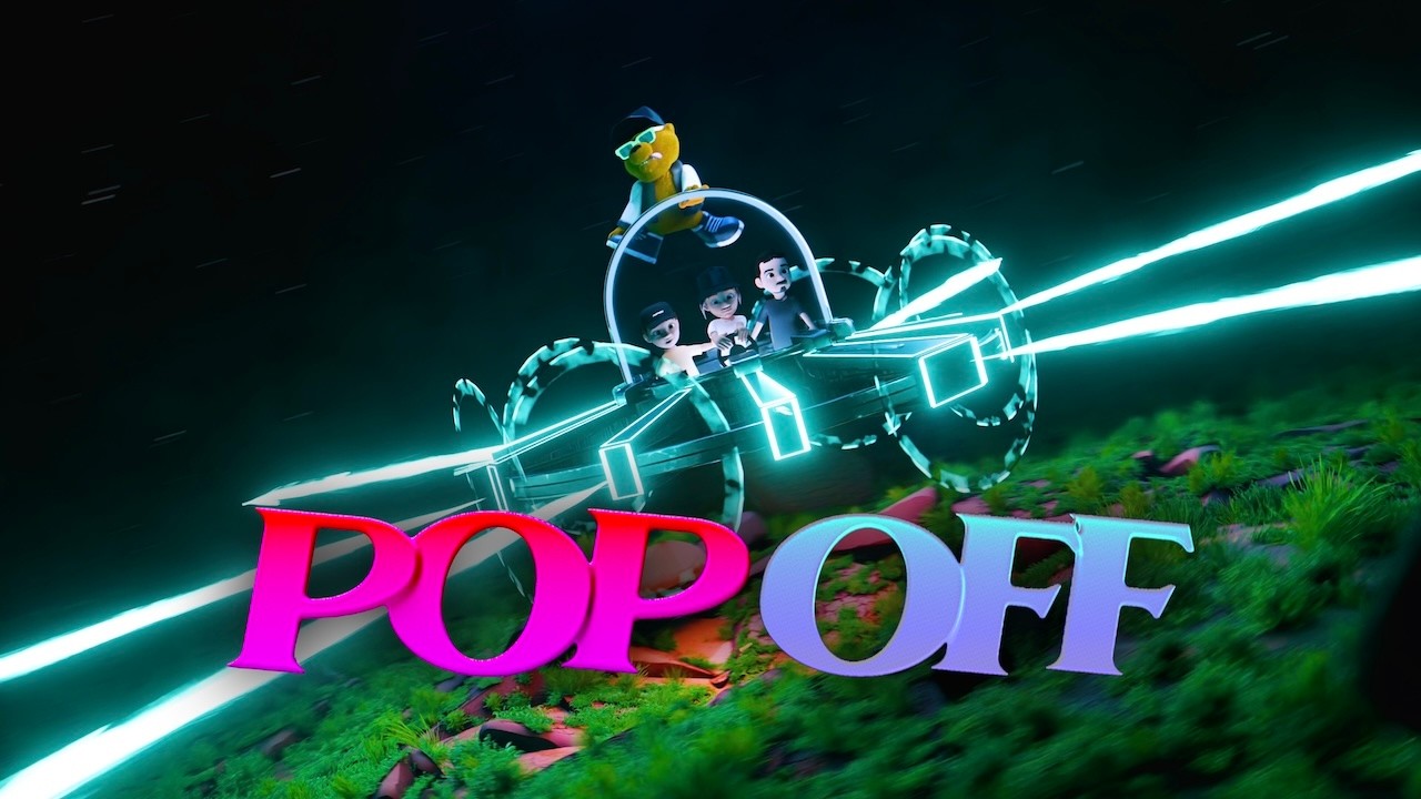 GRiZ x Levity - Pop Off (Official Visualizer) [Ultra Records]