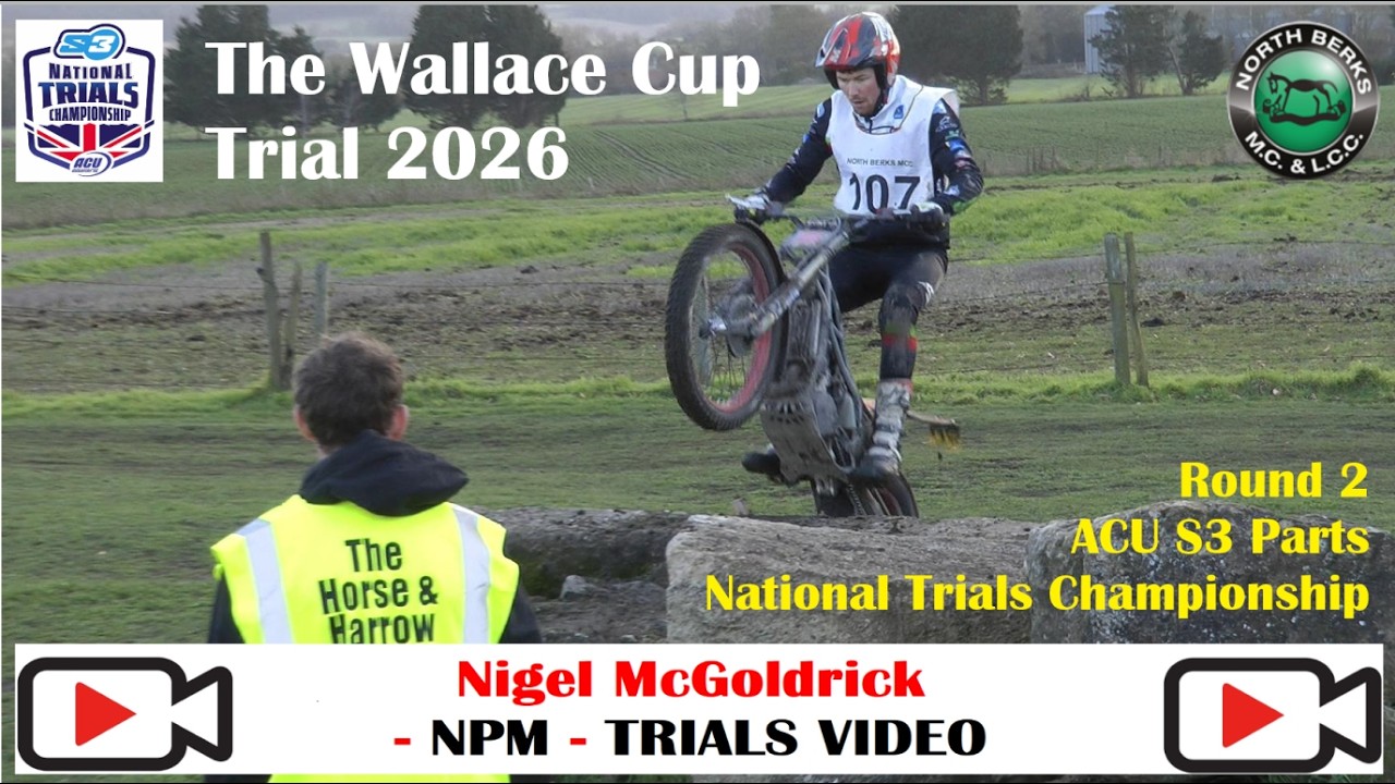The Wallace Cup Trial 2026 Round 2 ACU S3 Parts National Trials Championship
