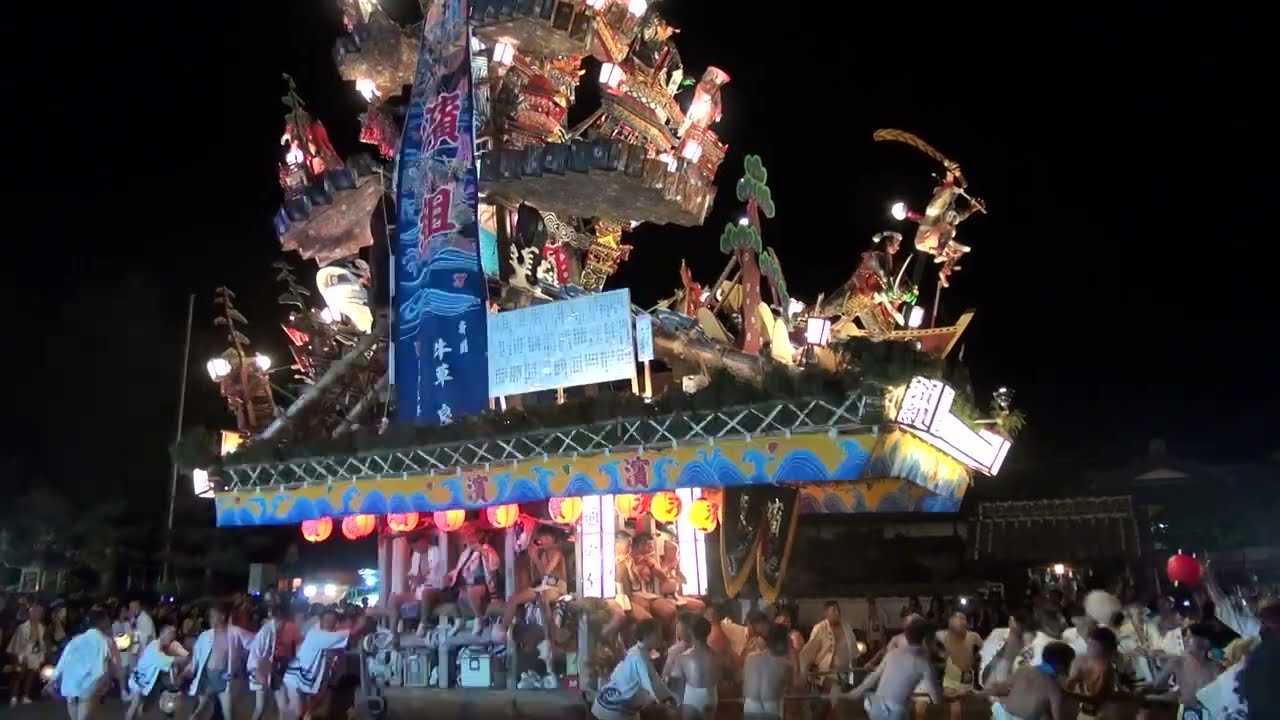 浜崎祇園祭　２０２５年　濱組オオマギリ