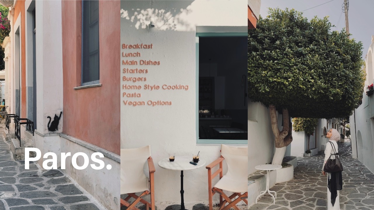Last Morning in Paros 🇬🇷 | Exploring Parikia & Ferry to Mykonos