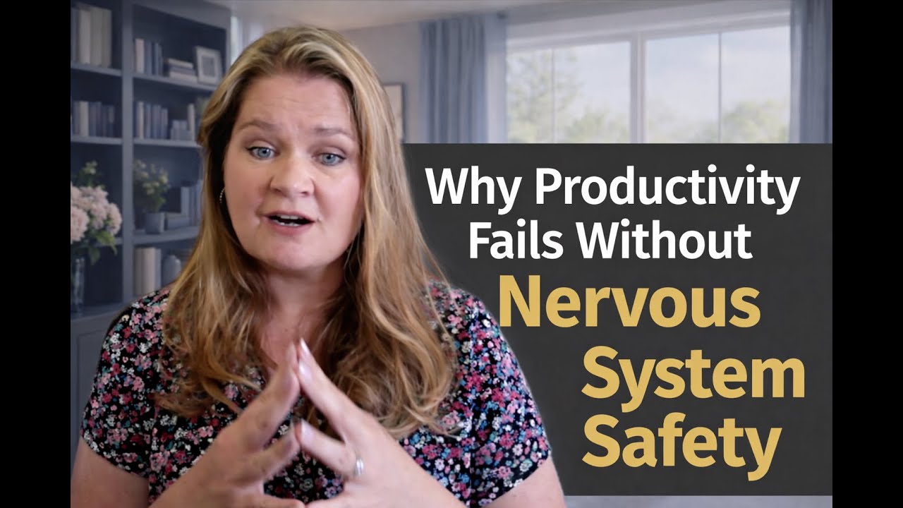 Why Productivity Fails Without Nervous System Safety
