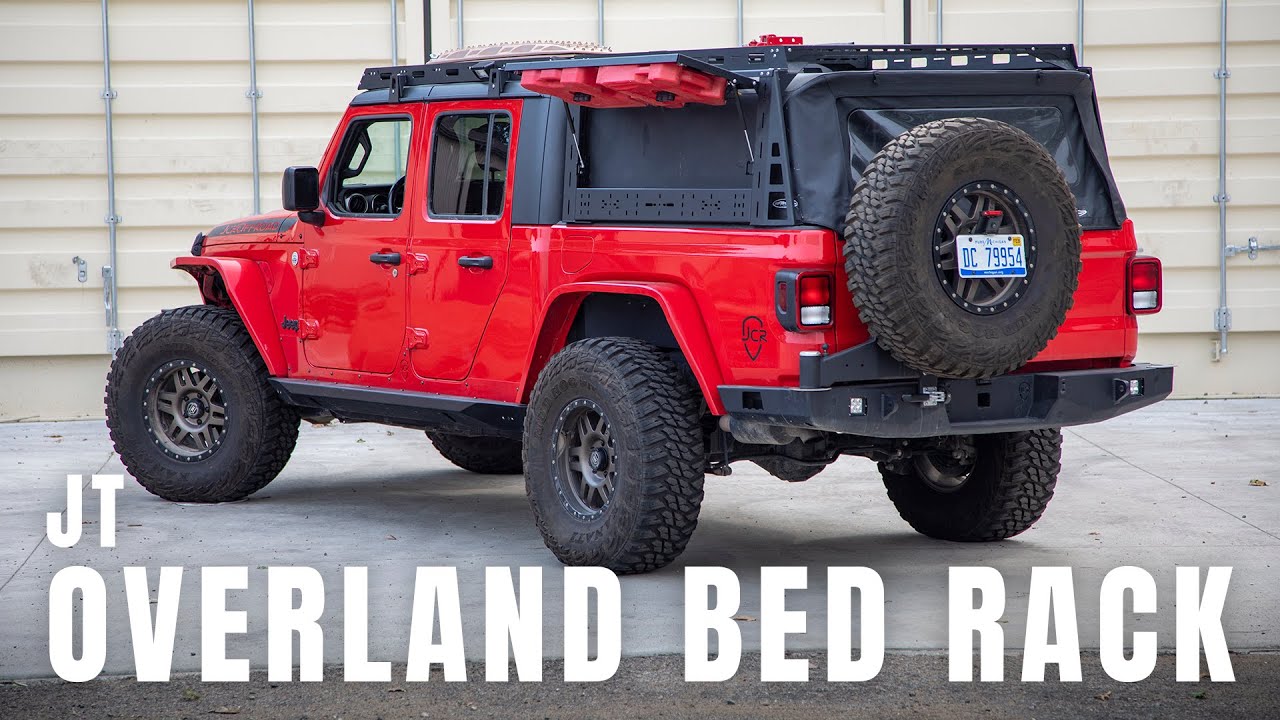 Установка багажника на крышу JT Gladiator Overland