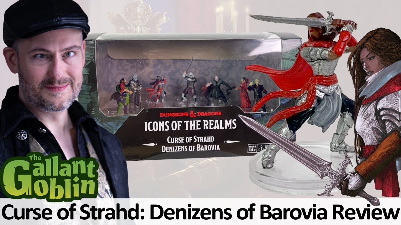 Curse of Strahd: Denizens of Barovia Minis Review - Icons of the Realms - WizKids Prepainted