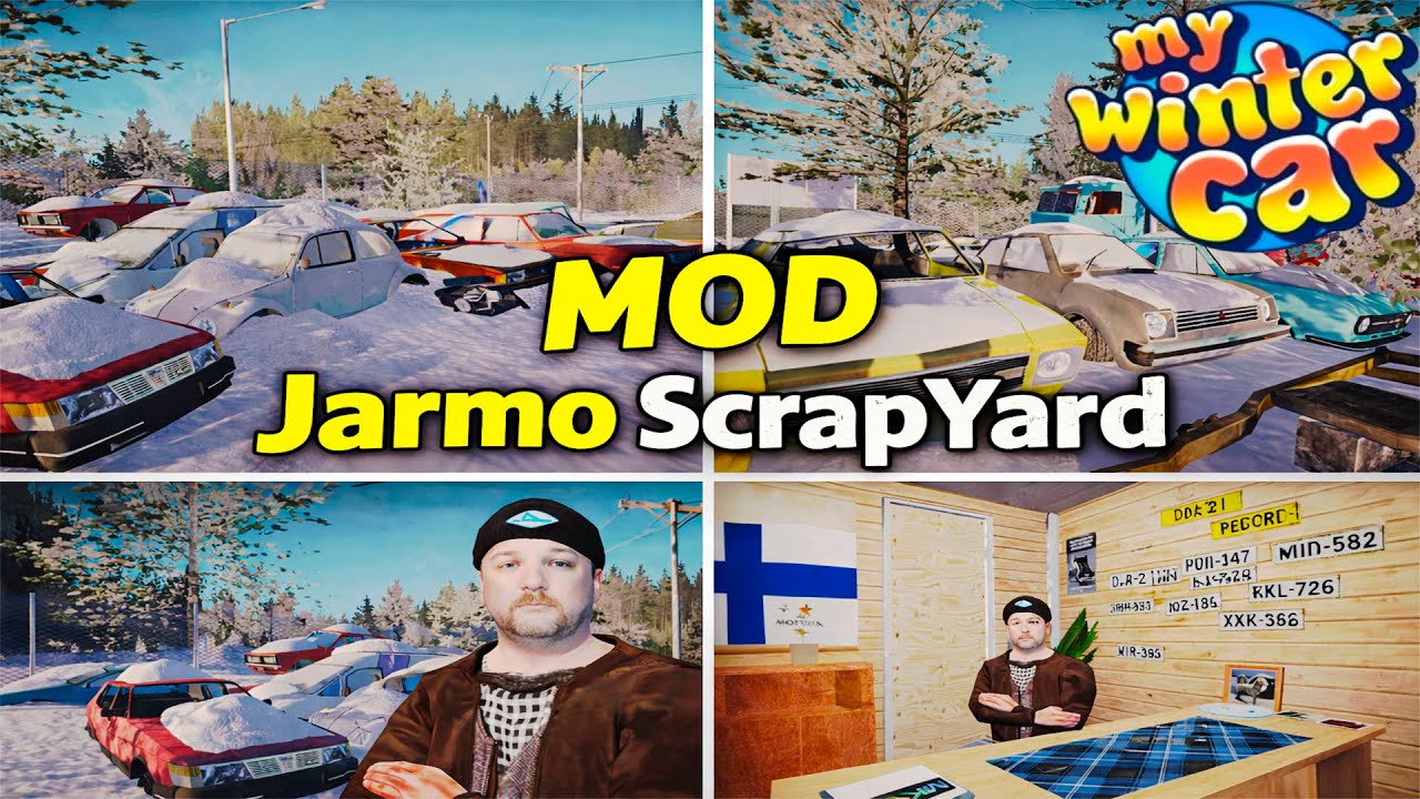 My Winter Car | This MOD Adds a New ScrapYard!